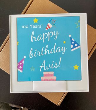 happy birthday card avis